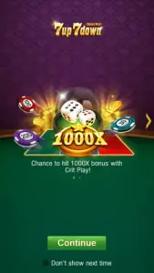 Dragon & Tiger game example im3