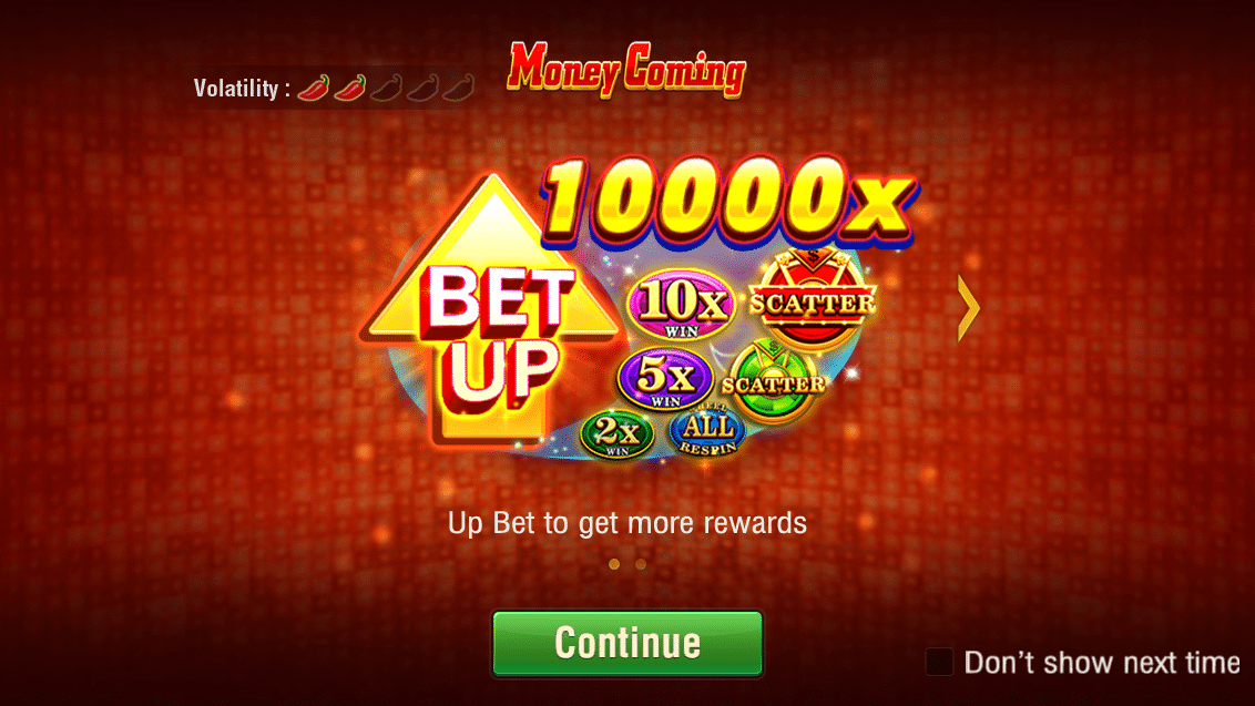 Money Coming game example imag2