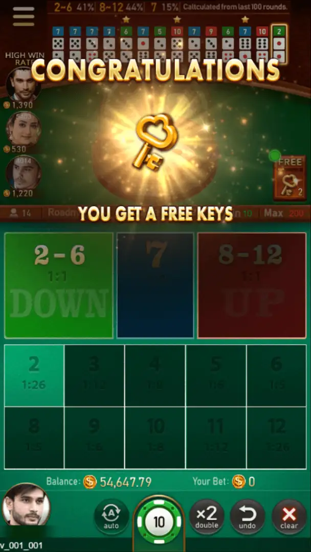 Sic Bo game example image4