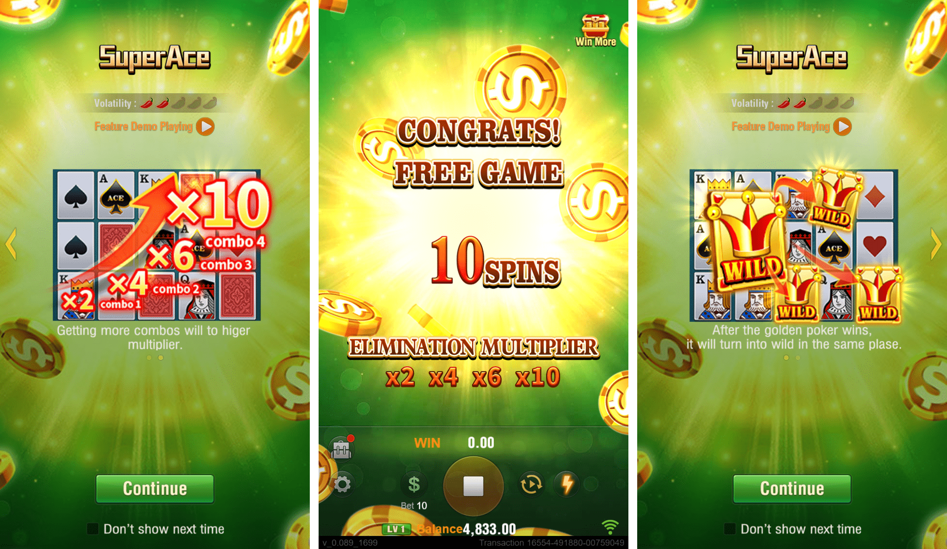 Super Ace game example image3